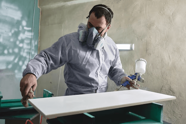 Industrial floor coating service
